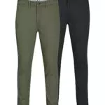 JACK & JONES Jjimarco Jjdave Sa 2 Pack Pantaloni, Beige