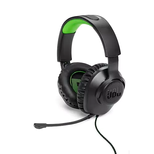 JBL Quantum 100X Cuffie Gaming Over-Ear con Microfono Rimovibile per Xbox e Console