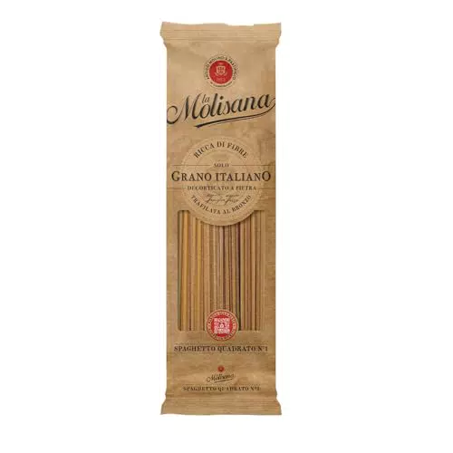 La Molisana Spaghetto Quadrato Integrale n. 1 Pasta italiana trafilata al bronzo