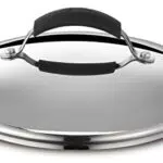 Lagostina Gioiosa Coperchio con Maniglia in Bakelite in Acciaio Inox 18/10