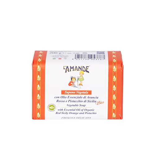 L'AMANDE Sapone Mani Vegetale Neutro Antiage per Pelli Sensibili Bio