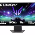 LG UltraGear 27GS60QC Monitor Gaming Curvo 27 QHD 180Hz 1ms FreeSync HDR 10