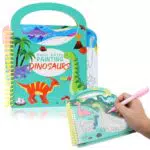 Libro Magico da Colorare ad Acqua con Dinosauri per Bambini 3+