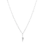 Liebeskind Berlin Collana in acciaio inossidabile elegante senza gemme