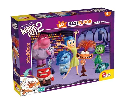 Lisciani Giochi Disney Puzzle Maxifloor Inside Out 2 modello DF 112265