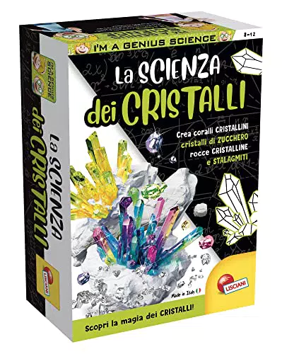 Lisciani Giochi Scienza dei Cristalli I'm a Genius Gioco Educativo
