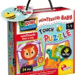 Lisciani Giochi Montessori Baby Touch Puzzle educativo per bambini