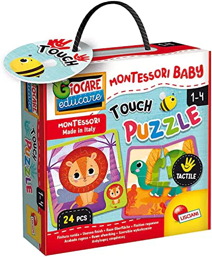 Lisciani Giochi Montessori Baby Touch Puzzle educativo per bambini