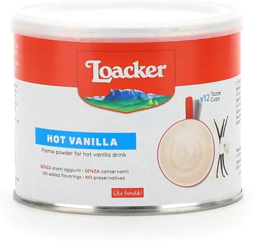 Loacker Preparato in Polvere per Cioccolata Calda senza Aromi Aggiunti