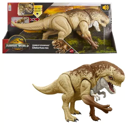 Mattel Jurassic World Rinascita Dinosauro Cattivo Ruggito Devastante JJP79