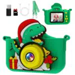 MYSTILUCK Macchina Fotografica per Bambini Dinosauro, Fotocamera Giocattolo