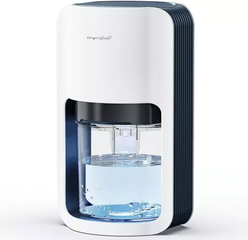 NAVIROX Deumidificatore Portatile con Spegnimento Automatico e LED Multicolore