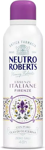 Neutro Roberts Deodorante Spray Firenze Senza Alluminio Zero Macchie 48h