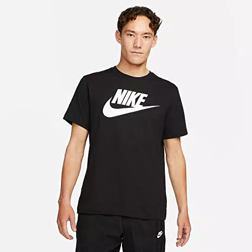 Nike Tee Icon Futura, Maglietta Uomo, Bianco, X-Large