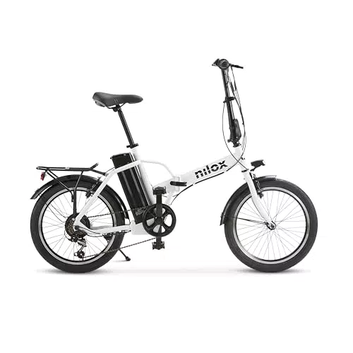 Nilox J1 PRO bici elettrica pieghevole con motore 250W, autonomia fino a 40 km