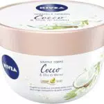 NIVEA Soufflé Corpo Cocco e Olio di Monoi Crema Idratante Texture Leggera