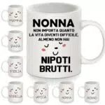 Tazzina da caffè divertente per nonna – Idea regalo Festa della Mamma e Natale