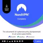 NordVPN – Software VPN e Cybersecurity 1 anno | Codice digitale