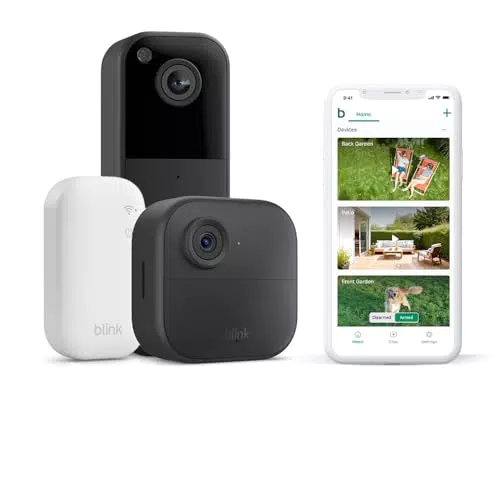 Blink Outdoor 4 videocamera di sicurezza smart HD wireless con videocitofono
