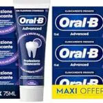 Oral-B Dentifricio Advanced Protezione Sbiancante per Denti Bianchi e Alito Fresco