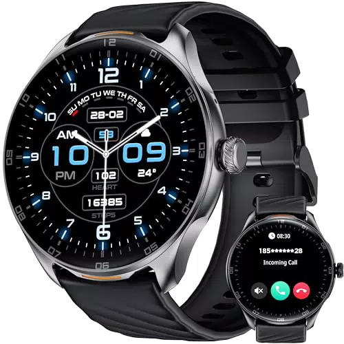 OUKITEL Smartwatch con Chiamate, 100 Sport, IP68, Sonno e SpO2 per iOS e Android