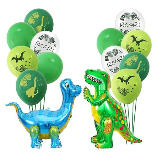 Palloncini dinosauro 3D gonfiabili per festa di compleanno e baby shower