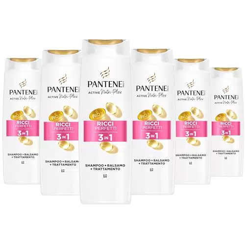Pantene Pro-V Ricci Perfetti Shampoo, Balsamo e Trattamento per Capelli Ricci