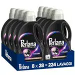 Perlana Detersivo Liquido Lavatrice per Capi Scuri e Neri, Fibre Rinnovate