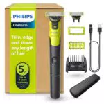 Philips OneBlade 360 Rasoio Elettrico Viso e Corpo con Pettine Regolabile QP4631/65