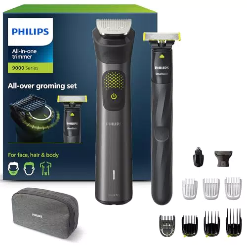 Philips Series 9000 Trimmer e OneBlade per Grooming Preciso MG9530/15