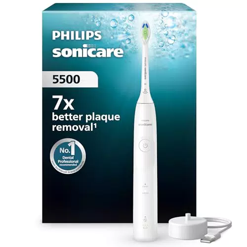 Philips Sonicare 5500 HX7110/01 spazzolino elettrico sonico con Smartimer e BrushPacer