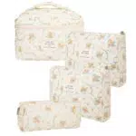 POFIBO Borsa da Toilette da Viaggio Organizer Porta Trucchi Donna