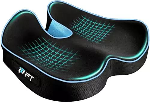 POOTACK Cuscino ergonomico in memory foam per sedie ufficio e auto