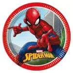 Procos Folat 93863P Piatti di Carta Spider-Man per Feste Bambini