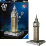 Ravensburger Puzzle 3D Big Ben LED per Adulti e Bambini dagli 8 Anni