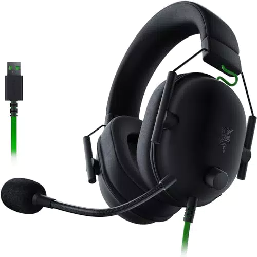 Razer BlackShark V2 X USB Cuffie gaming cablate con surround 7.1 e noise cancelling