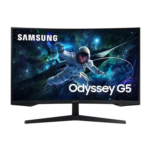 Samsung Odyssey G5 S32CG554 Monitor Gaming Curvo 32" WQHD 165Hz HDR10 FreeSync