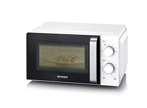 SEVERIN MW 7885 forno a microonde solo con piatto girevole per riscaldare e scongelare
