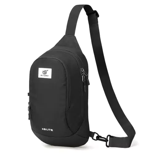 SKYSPER Zaino Monospalla Antifurto con Protezione RFID per Viaggio e Trekking