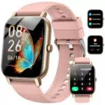 Smartwatch Bluetooth con Chiamate, Fitness Tracker IP68, Cardio uomo donna