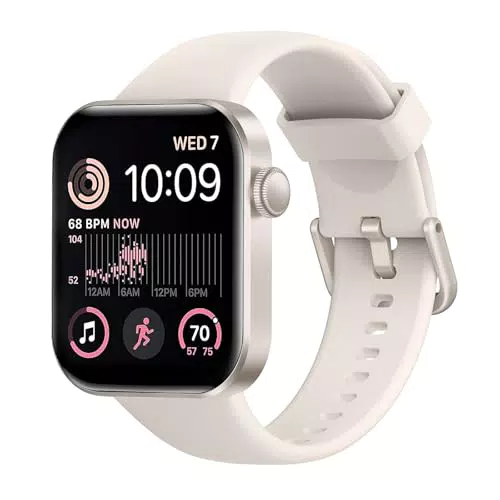 Smartwatch 1.85" con Chiamate, Monitor Sport, Cardiofrequenzimetro, IP68, Android iOS