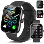 Smartwatch Uomo Donna, 2025 HD 1.96 Orologio Fitness Tracker con Effettua/Risposta Chiamate