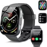 Smartwatch Bluetooth con Chiamate, Display 1.95, Cardiofrequenzimetro IP68 Fitness