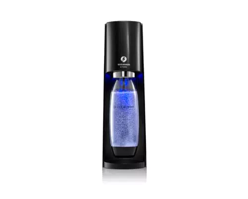 SodaStream E-Terra gasatore elettrico per acqua frizzante con cilindro CO2