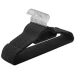 SONGMICS grucce velluto antiscivolo salvaspazio con porta cravatte CRF20B