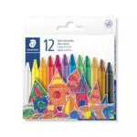 STAEDTLER 220 08 C12 pastelli a cera professionali per disegno e scuola