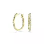 Swarovski Orecchini a Cerchio Sommerset Placcati Oro