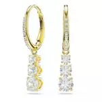 Swarovski Stilla Attract Orecchini a Cerchio con Zirconia Scintillante