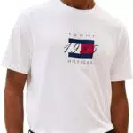 Tommy Hilfiger T-Shirt Uomo Maniche Corte Graphic Regular Fit