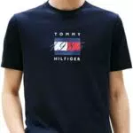 Tommy Hilfiger T-Shirt Uomo Maniche Corte Graphic Regular Fit
